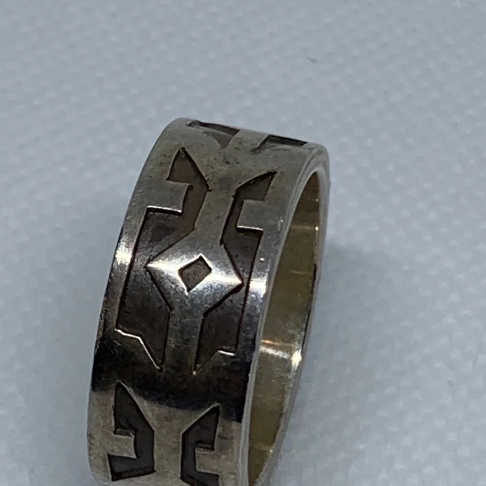 New Lois Hill Men Sterling Silver Ring Size 11
